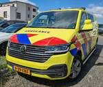 =VW T6 der Ambulance IJSSELLAND, abgestellt auf dem Parkplatz der 2025er Rettmobil in Fulda