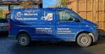 =VW-Transporter des Motoreninstandsetzers HANS GANSMEIER auf der Bulldogmesse in Alsfeld, 10-2025