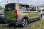 =VW Caravelle als Werbetr�ger f�r den Naturpark EICHSFELD-HAINICH-WERRATAL, gesehen auf dem Ausstellungsgel�nde beim Hessentag in Fulda, 06-2026