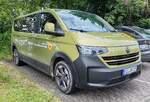 =VW Caravelle als Werbetr�ger f�r den Naturpark EICHSFELD-HAINICH-WERRATAL, gesehen auf dem Ausstellungsgel�nde beim Hessentag in Fulda, 06-2026