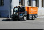 Ein Bucher Strassenreiniger CityCat V20e unterwegs in der Stadt Solothurn am 24.07.2026