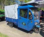 =3-Rad Cargo Premium mit Kabine und Pritsche, eingesetzt bei der Oldtimerschau in Wasenberg, 05-2025