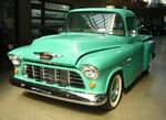 Chevrolet 3100 Pickup-Truck im Farbton cascade green aus dem Jahr 1956.