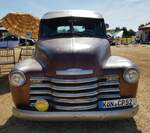 =Chevrolet 3100, ausgestellt beim Oldtimertreffen in Ostheim, 07-2022
