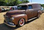 =Chevrolet 3100, ausgestellt beim Oldtimertreffen in Ostheim, 07-2022