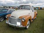 Chevrolet 3100 Pickup Truck aus den Jahren 1951 bis 1953. Die Series 3100 Truck-Modelle wurden im Mai 1947 von Chevrolet als neue Nutzfahrzeug-Linie vorgestellt. Dieses v�llig neu konstruierte Modell ersetzte die Chevrolet AK-Serie, die ab 1941 produ ...