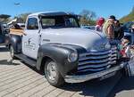 =Chevrolet 3100, gesehen auf dem Ausstellungsgel�nde der Oldtimerveranstaltung in Frankenberg/Eder im Mai 2026.