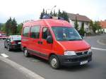 Fiat Ducato der Gemeindefeuerwehr Kalbach anl.