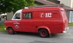 =Ford Transit als LF der Feuerwehr Leubach/Rhön, gesehen beim Fladunger Sommernachtsfest im Juni 2019