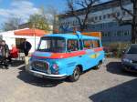 2015-04-19 - Dispachterwagen der Verkehrsbetriebe Dresden am Rande des Dresdener Dampflokfestes