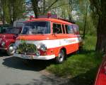 Barkas B1000 als Feuerwehrbus beim Olditreffen in Hartmannsdorf.