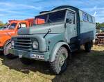 =Hanomag AL 28, gesehen bei der Oldtimerausstellung der OLDTIMERFREUNDE OHMTAL in Dannenrod, 09-2025