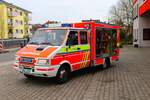 Feuerwehr Nidderau Heldenbergen IVECO TSF-W (Florian Nidderau 1-48-1) am 17.02.24 bei einen Fototermin.