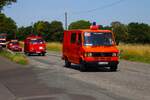 Mercedes Benz Vario Feuerwehr Oldtimer bei einer Ausfahrt am 28.06.26 im Landkreis Gie�en 
