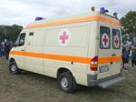 =MB Sprinter 4x4 des Sanitätsdienstes nach einer Vorführung beim Tag der offenen Tür anl.