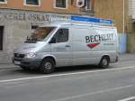 MB Sprinter der Firma BECHERT am 14.10.2009 in Werneck