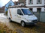 MB Sprinter von  Elektro-Mehnert  in der N�he von Jena am 04.11.2009