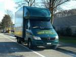 Mercedes Kleintransporter in Biel-B�zingen am 02.01.2010