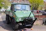 Mercedes Benz Unimog U406 am 18.04.26 beim Blaulichttag in Henschel Museum