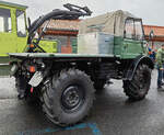 =Unimog unterwegs auf dem Freigel�nde bei der Alsfelder Bulldogmesse, 10-2025