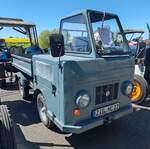 =Multicar M22, 2 Zyl., 800 ccm, 13 PS, gesehen bei der Oldtimerschau in Wasenberg, 05-2025