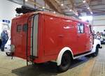 =Opel Blitz als ehemaliges Feuerwehrfahrzeug ausgestellt bei der Technorama 2023 in Kassel