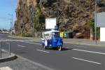 Piaggio APE unterwegs in Funchal/Madeira im März 2015