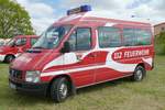 =VW LT TDI der Feuerwehr FAULBACH, abgestellt auf dem Besucherparkplatz der Rettmobil 2019 in Fulda, 05-2019
