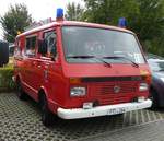 =VW LT 35 2.4 D als TSF der Feuerwehr EBERSBURG-RIED steht in Hünfeld anl. der Hessischen Feuerwehrleistungsübung 2019, 09-2019
