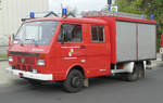 =VW LT 50 als TSF der Feuerwehr WEHRETAL-OETMANNSHAUSEN steht in Hünfeld anl. der Hessischen Feuerwehrleistungsübung 2019, 09-2019