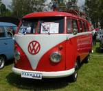 =VW T1 steht auf dem Ausstellungsgelände in Bad Camberg anl.