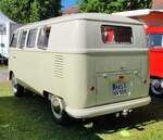 =VW T1, Bj. 1957, 1200 ccm, 30 PS, ausgestellt bei der Oldtimerausstellung bei Schloss Fasanerie, 06-2025