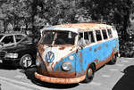 VW T1  Shabby Chic - oder  Rat Look -Stil, am 1.5.2026 auf dem Show / Ausstellungsgel�nde des Fr�hlingserwachen der Oldtimerfreunde Grenzland, Loherhof Geilenkirchen.