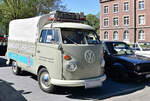 Volkswagen T1 Pritsche , am 1.5.2026 auf dem Show / Ausstellungsgel�nde des Fr�hlingserwachen der Oldtimerfreunde Grenzland, Loherhof Geilenkirchen