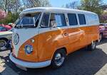 =VW T1, Bj. 1961, 34 PS, gesehen bei der Oldtimerveranstaltung in Frankenberg, 05-2026