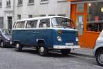 Diesen VW Kleinbus fand ich am 17.07.2009 in Paris in der Nhe der Metrostation Lamarck am Strassenrand geparkt
