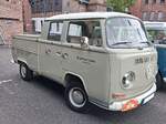 VW T2a Doppelkabine (Doka) Pritschenwagen aus dem Jahr 1967.