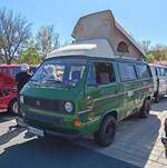 =VW T 3 mit Weinsberg-Ausstattung, gesehen auf dem Ausstellungsgel�nde der Oldtimerveranstaltung in Frankenberg/Eder im Mai 2026.