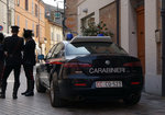 Carabinieri mit ALFA ROMEO 159 auf der Via Giuliano Argentario in Ravenna; 14.04.2015  