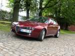 Hier ein wie ich meine sehr schöner Alfa Romeo 159 am Bhf Uebigau. Gesehen am 03.07.07.