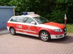 Ein Audi A4 als Kommandowagen der Feuerwehr Maintal am 01.05.11