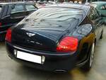 Heckansicht eines Bentley Continental GT aus dem Jahr 2004.