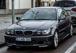 Hier ist ein BMW 3er E46 Coup� zu sehen. Die Aufnahme stammt von M�rz, 2026.