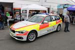 DRK Helfer vor Ort BMW 3er Touring am 18.05.19 auf der RettMobil in Fulda
