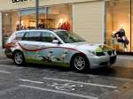 BMW-5er auf  Shopping-Tour ; 121201