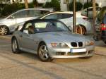 BMW Z3 auf einem Parkplatz in Roses (Spanien) am 28.09.2014
