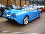 Heckansicht eines Bugatti EB 110GT. Classic Remise Düsseldorf.