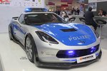 Corvette C7 Polizei auf der Essen Motor Show 2015.
