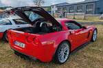 =Chevrolet Corvette C 6, steht bei einer Oldtimerveranstaltung in Unterbreizbach, 07-2026