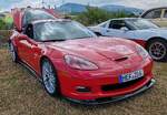 =Chevrolet Corvette C 6, steht bei einer Oldtimerveranstaltung in Unterbreizbach, 07-2026